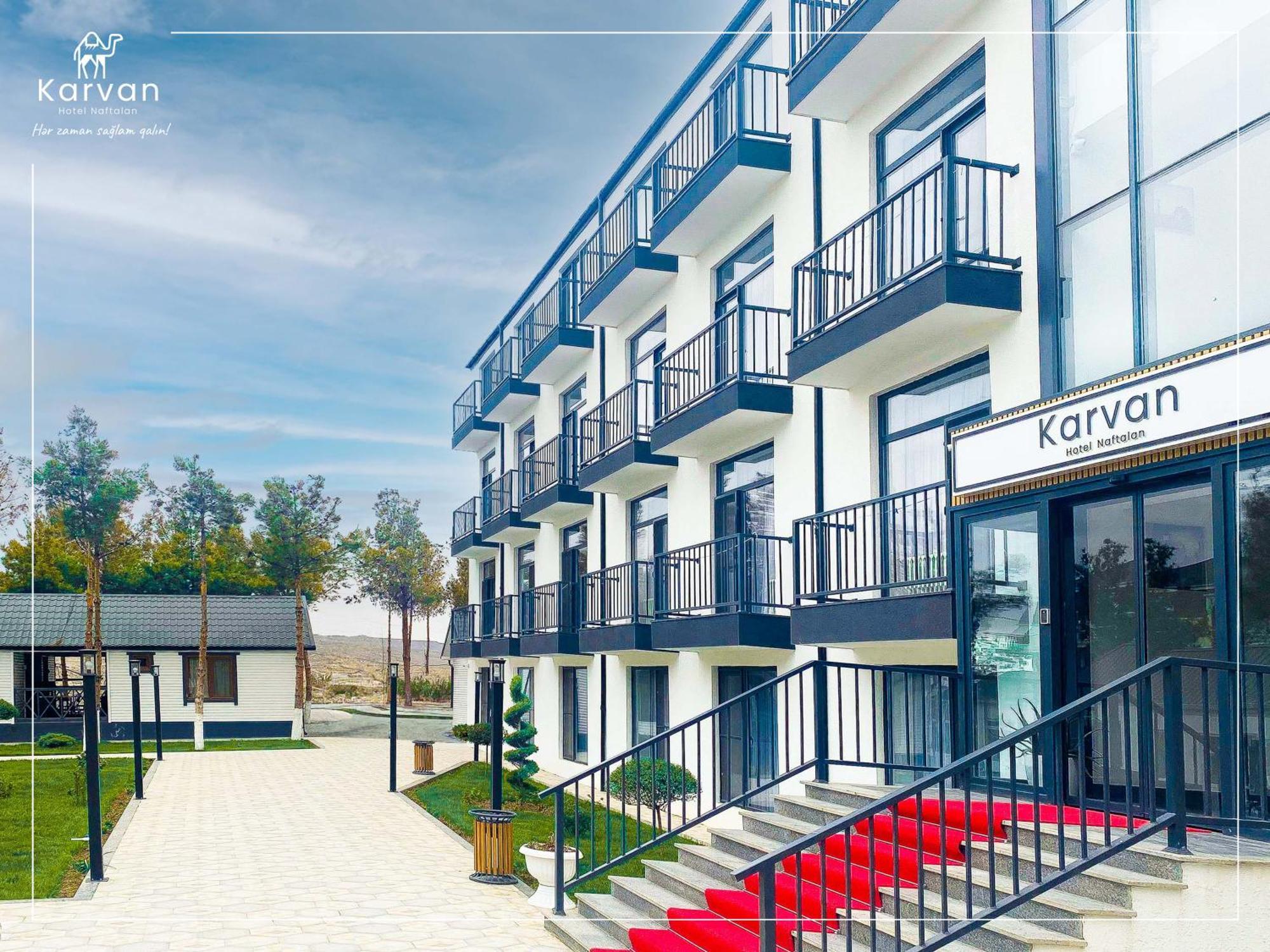 Karvan Hotel-Sanatorium Naftalan Dış mekan fotoğraf