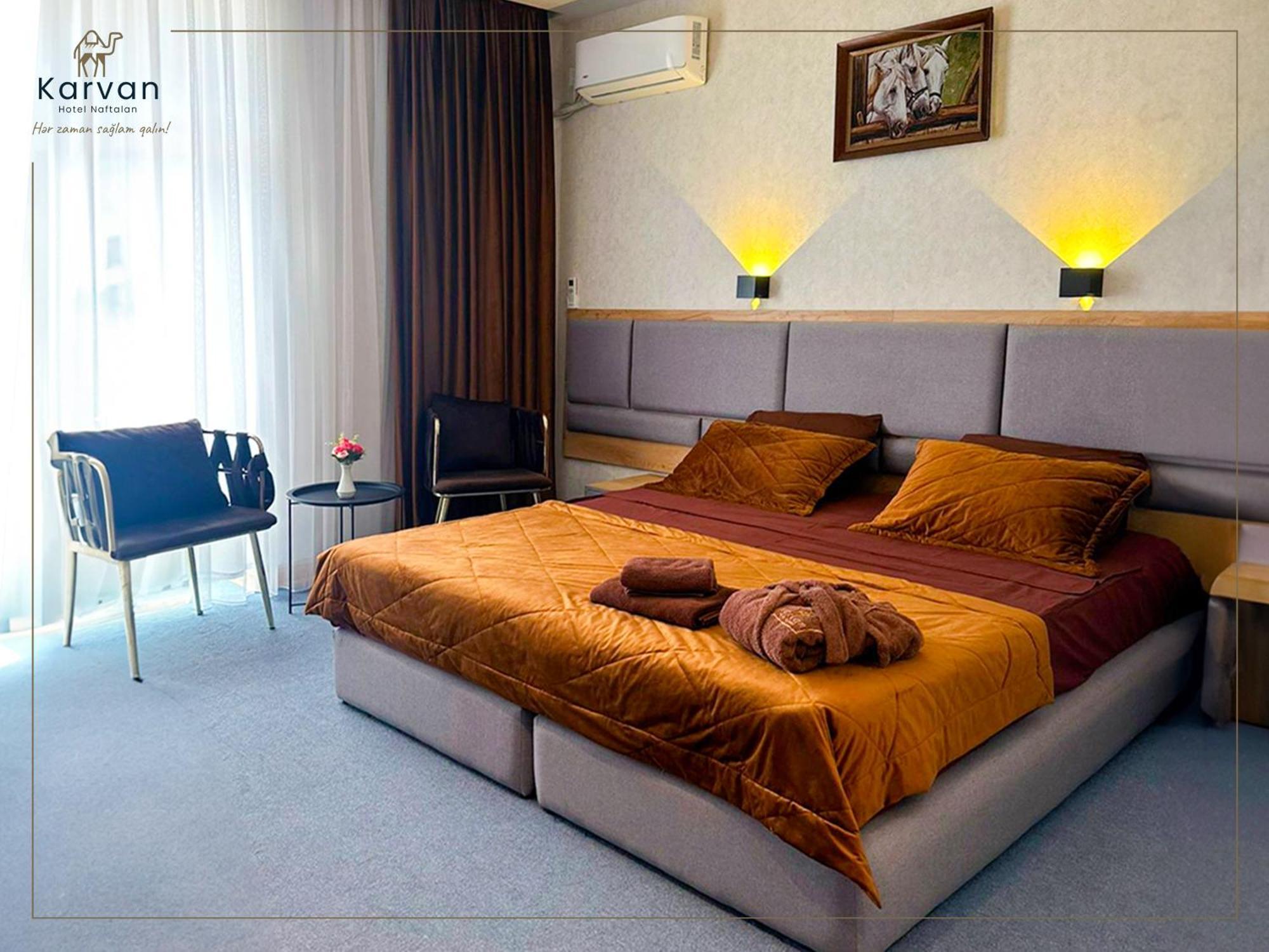 Karvan Hotel-Sanatorium Naftalan Dış mekan fotoğraf