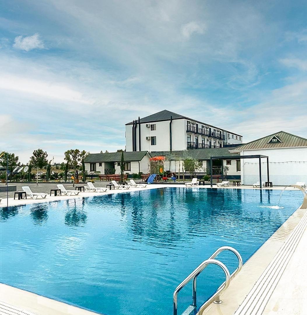 Karvan Hotel-Sanatorium Naftalan Dış mekan fotoğraf