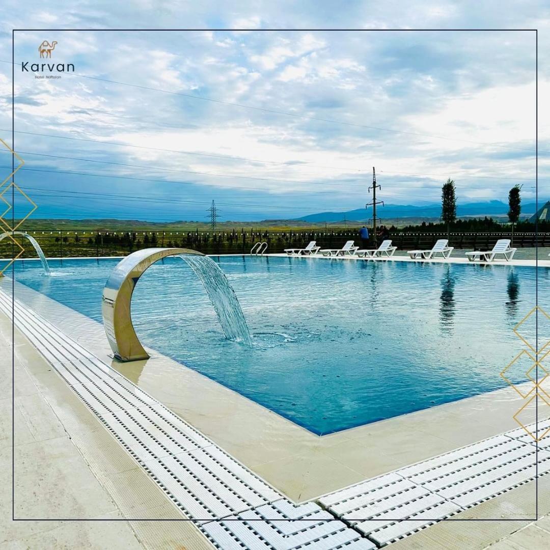 Karvan Hotel-Sanatorium Naftalan Dış mekan fotoğraf