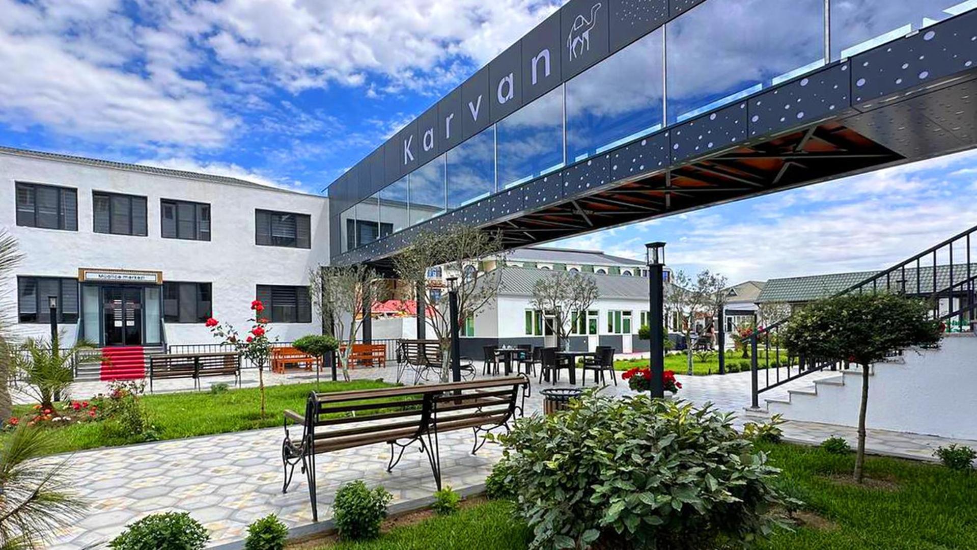Karvan Hotel-Sanatorium Naftalan Dış mekan fotoğraf